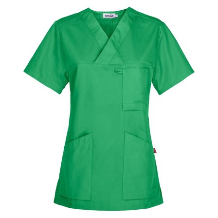 SOUTH WEST Tunika Alva emerald XS - Lyreco - Arbetskläder - Arbetströjor - Bussaronger och klänningar