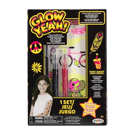 Glow Yeah! Glow in the Dark Tattoo refill Pack