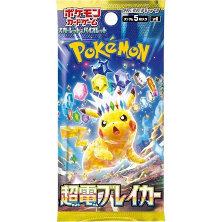 Japanske Pokémon-kort Scarlet & Violet Super Electric Breaker Booster Pack
