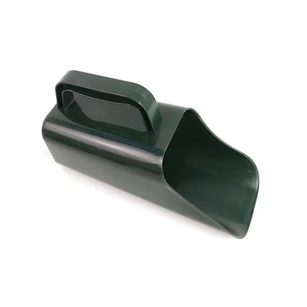 Multifunktionell trädgårdsskopa, liten praktisk trädgårdsskopa i plast, trädgårdsredskap med handtag för jord