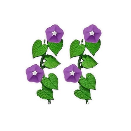 Blomman för dagen Kylskåpsmagnet, Murgröna Kylskåpsmagnet, 3D Blomranka Klistermärke