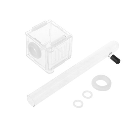 Mini Myrsamhälle Litet Kolonimatningsbo med Teströr Plan Myrfarm Hus Glasrör Myrsamhälle Hög Kvalitet