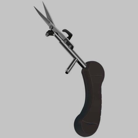 Haveredskab til planter, præcis trimning, holdbar special Saks, ergonomisk, komfortabel til haven, sort