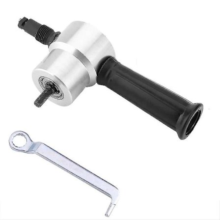 Metallplatekutter Dobbelthode Elektrisk Drillfeste Nibbler Bærbar Kutter Verktøy Metallskjæremaskiner