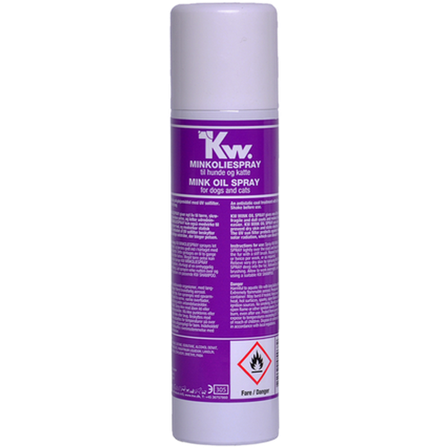 KW - Minkoljespray for glans 240 ml - Hund - Pelspleie Trim- og hundebad - Hundestyling og gummistrikk - ZOO.no