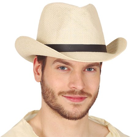 Cowboyhatt Lysebeige
