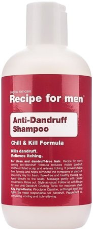 Recipe For Men Anti-Dandruff Shampoo 250 ml, Mænd, Hår, Skælshampoo