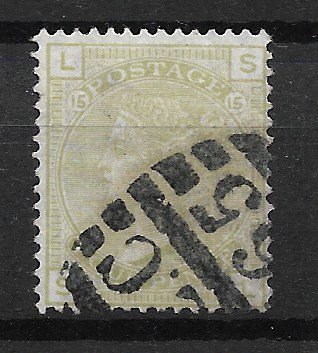 England 1877 - AFA 48 - Stemplet
