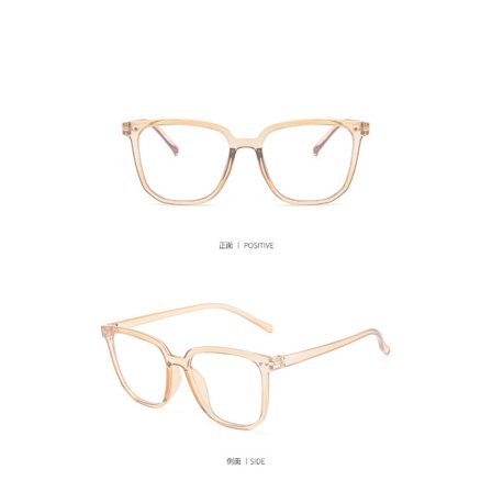 Bluelight Anti blåljus datorglasögon - Koppar transp moderiktiga