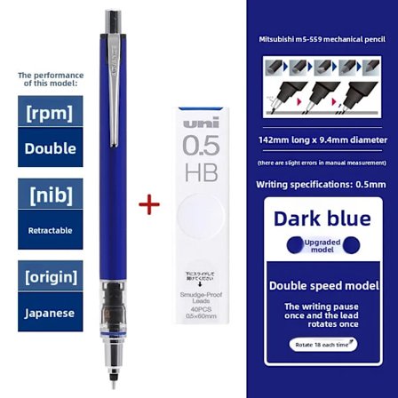 Ny Uni Kuru Toga Advance M5-559 Stiftpenna Limited Edition Japansk Illustrationsstil M3 M7 559 För Skrivande Ritning