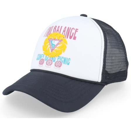 Coney Island Picnic - Schwarz trucker Cap - Find Balance Graphic Black/White Trucker @ Hatstore