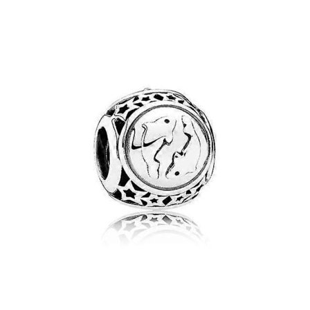 Nye 925 Sterling Sølv Retro Konstellationsserie Perler Vægt Krebs Perler Passer Originalt Pandora Armbånd Diy Udsøgte Smykker