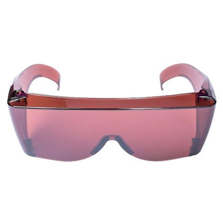 Extra Large Cover Ups Fit Over Sunglasses For People Who Wear Prescription Glasses in the Sun - Brown