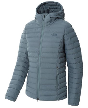 The North Face W Stretch Down Hoodie Goblin Blue