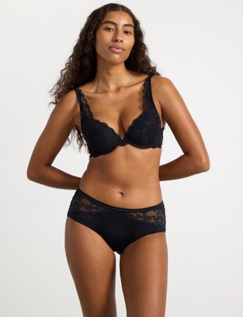 Lindex Bra Malva Iris - Black - C x 70