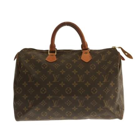 Louis Vuitton Vintage Pre-owned Canvas handbags brun, Dam Vintage Väskor, Dam, Storlek: ONE SIZE