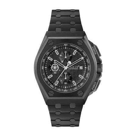 Philipp Plein, Watches Czarny, Mężczyzna, Rozmiar: ONE Size