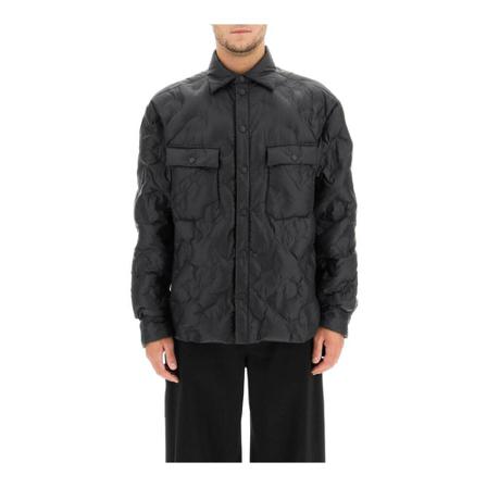 Dolce & Gabbana, Down Coats Zwart, Heren, Maat:M,nylon