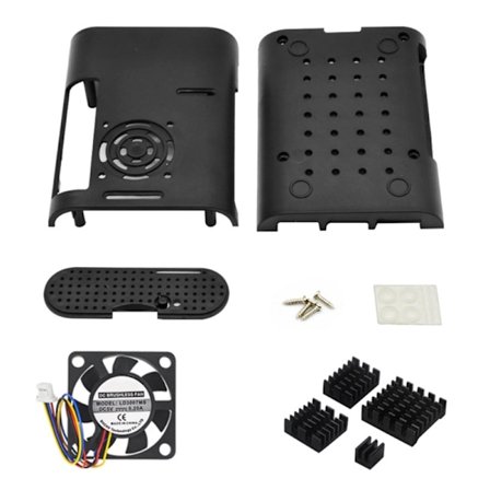 Case för RPI 5 Case Plastskalshus Hållbar och stilren