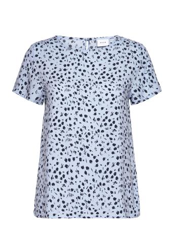 Vipaya S/S Top - Noos Blue Vila