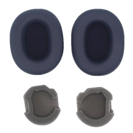 Premium Navy Blue -korvapehmusteet Sony WH-1000XM5 -kuulokkeille - 2 kpl