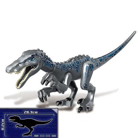 1 stk Jurassic Stor Dinosaur Byggeklosser T-rex Quetzalcoatlus Baryonyx Actionfigurer Barn Lekegaver Baryonyx grey