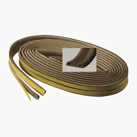 Tätningslist P-Profil 6 m x 9 mm x 5,5 mm EPDM-Cellgummi - Biltema