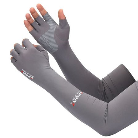 Femfingrar Ice Arm Sleeves Solskyddande armskydd