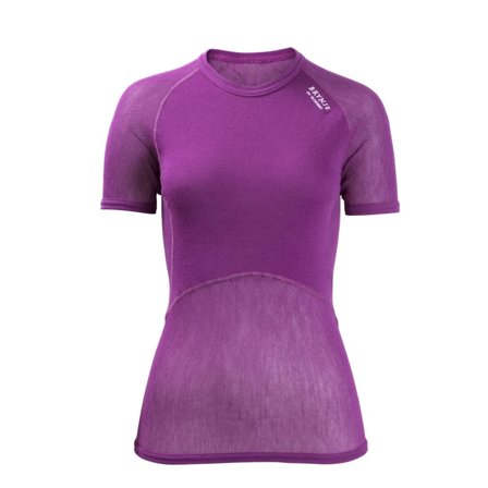 Brynje Women's Wool Thermo Light Shirt Women base layer tops Purple L