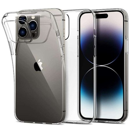 iPhone 14 PRO - Silikondeksel TPU - Tynt