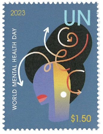 FN New York - Mentalt helbred - Postfrisk frimærke