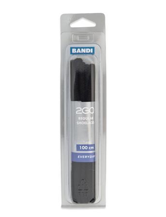 2Go Shoelace 494 Black 2GO