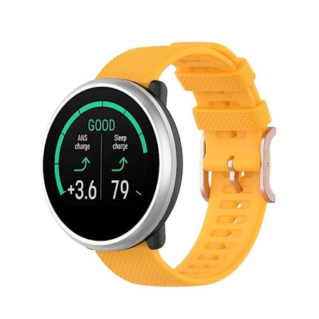 Gul Gul kompatibel med Polar Ignite Armband