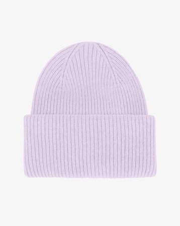 Merino Wool Hat - Soft Lavender