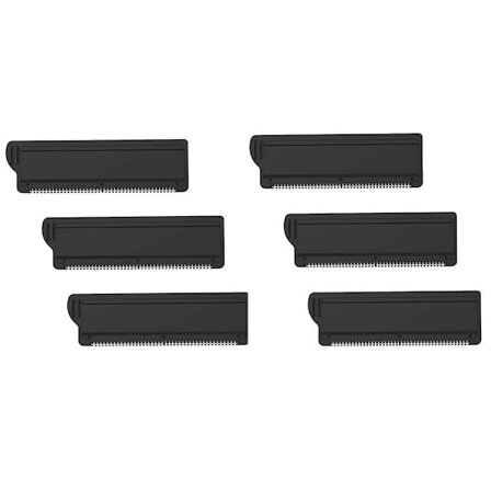 Erstatningsblader for rygg-epilator for menn, smertefri hårfjerning, reserveblader for kroppspleie