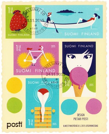 Finland 2015 - AFA 2410 - Småark - Stemplet