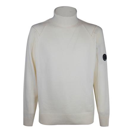 C.p. Company, Turtlenecks Wit, Heren, Maat:L