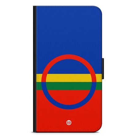 Bjornberry Plånboksfodral iPhone 8 Plus - Samiska flaggan