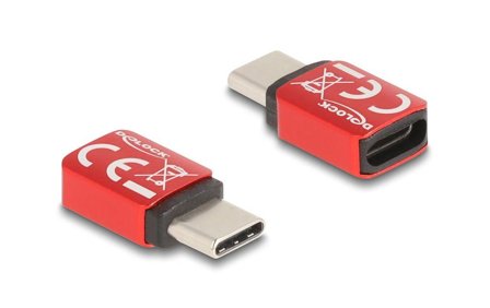 Delock USB Data Blocker USB Type-C male to USB Type-C female 240W