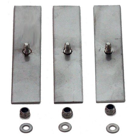 Design4Bath TBD-0110 Monteringsbakke til bruseprofiler, 3-pak, Badeværelse