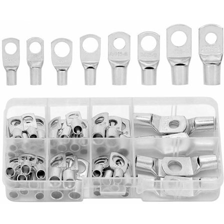 60 stk. kabelsko-sæt crimp-sko batterielektrisk sko crimp-sko til kabel T