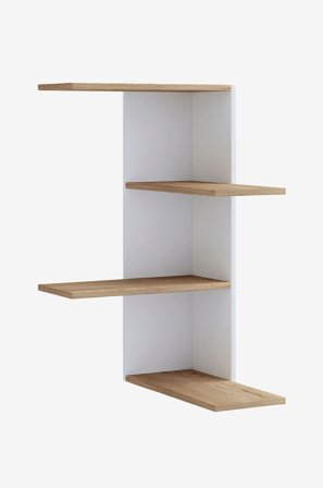 VCM - Hjørnehylle Balos - Hvit - Vegghyller - Fra Homeroom