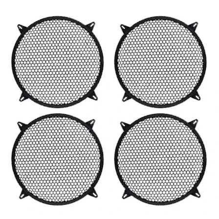 4x Subwoofer Gitter til Bilhøjttaler Forstærker - 10 Tommer