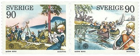 Sverige - Facit 938-39 - Postfrisk