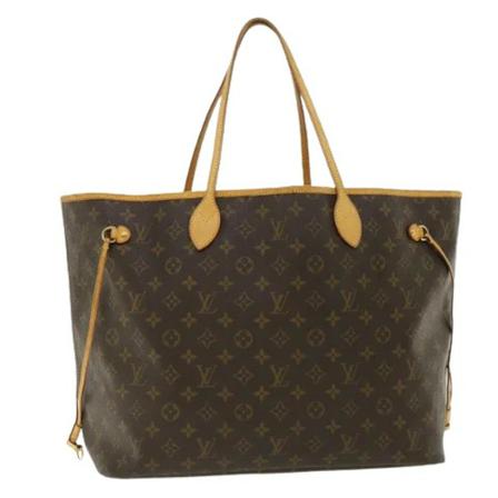 Louis Vuitton Vintage, Pre-owned Canvas louis-vuitton-bags Bruin, Dames, Maat:ONE Size