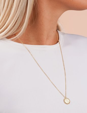 SNÖ of Sweden Twist Pendant Neck 55 Plain G - 55 Cm - Gold - 55 CM