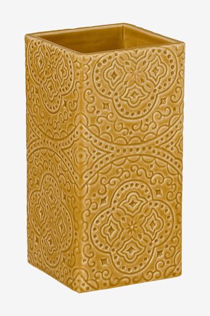 Cult Design - Tandborsthållare Kub Orient - Gul - Badrumstillbehör - Från Homeroom