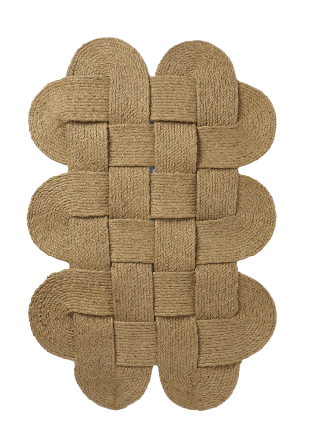 Åhléns Home Dörrmatta i jute EBBA 60x90 cm Mattor Brun ONESIZE