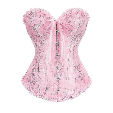 Dam Slim Fit Korsett Svart Över Byst