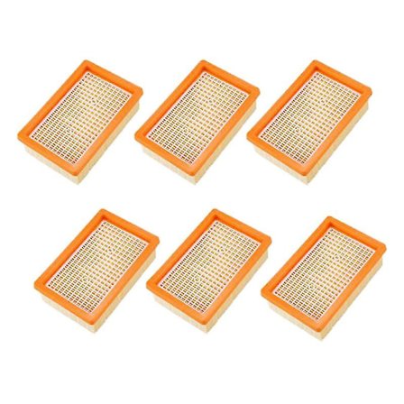 6-pack filter för Karcher Mv4 Mv5 Mv6 Wd4 Wd5 Wd6 dammsugare